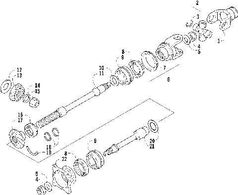 SECONDARY DRIVE ASSEMBLY [78641]