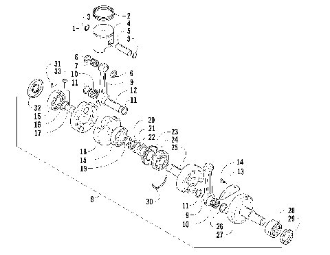 PISTON AND CRANKSHAFT [91206]