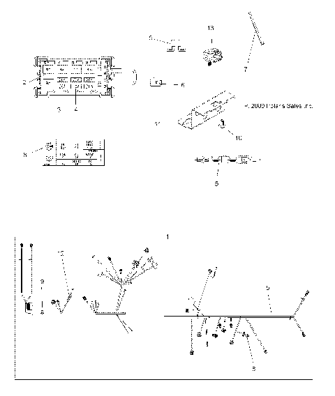 ELECTRICAL, HARNESS - A10ZN85AL/AQ/AX (49ATVHARNESS10SP850)