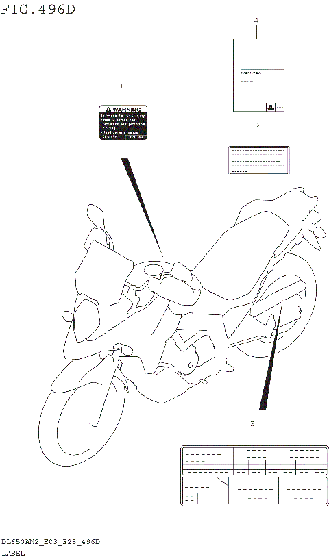 LABEL (DL650XAM2 E03)