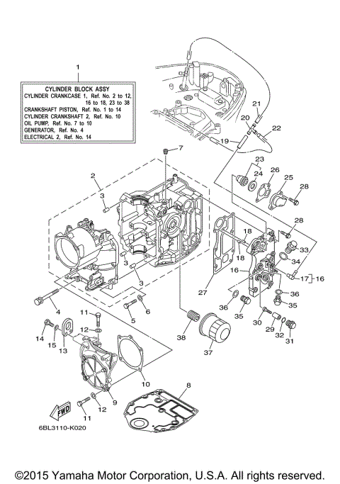 CYLINDER CRANKCASE 1