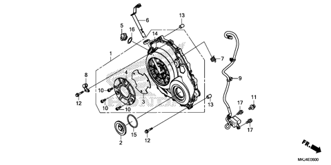 RIGHT CRANKCASE COVER