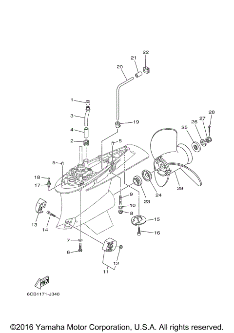 LOWER CASING DRIVE 2