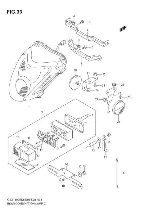 REAR COMBINATION LAMP