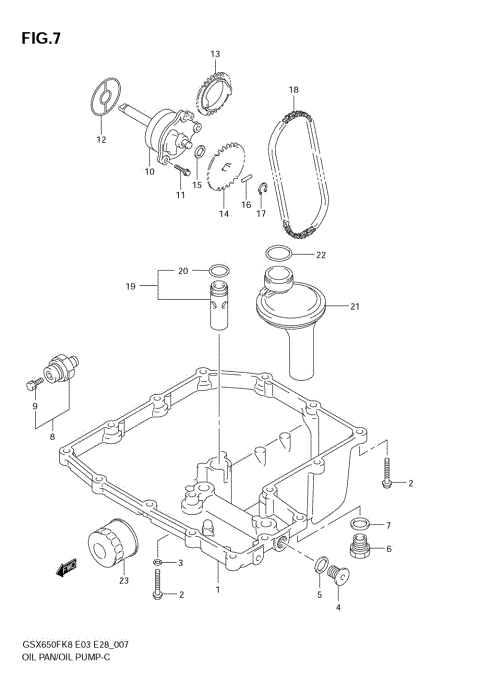 OIL PAN - OIL PUMP