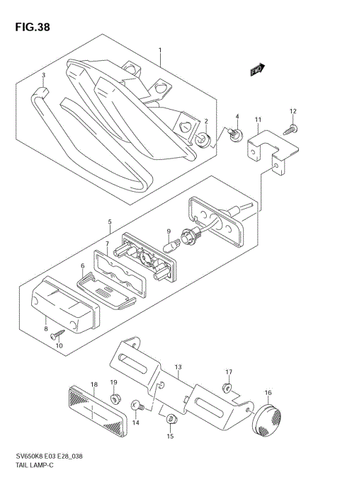 REAR COMBINATION LAMP