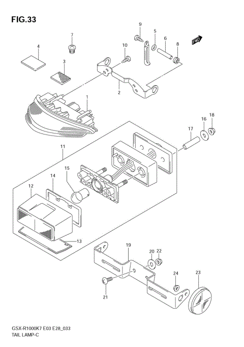 REAR COMBINATION LAMP