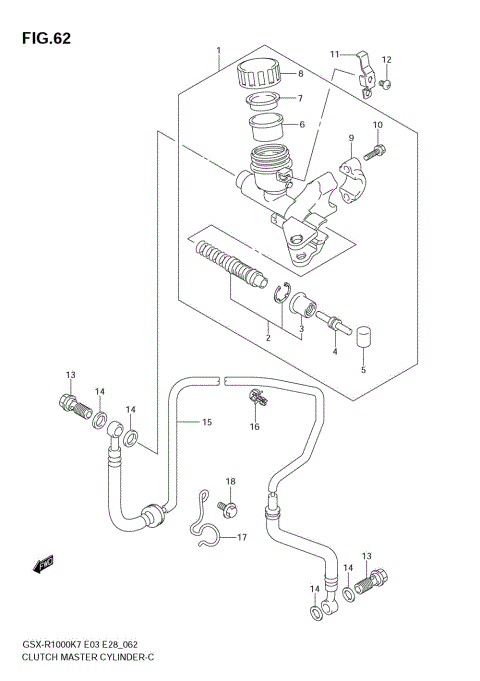 CLUTCH MASTER CYLINDER