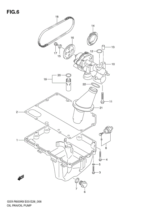 OIL PAN - OIL PUMP