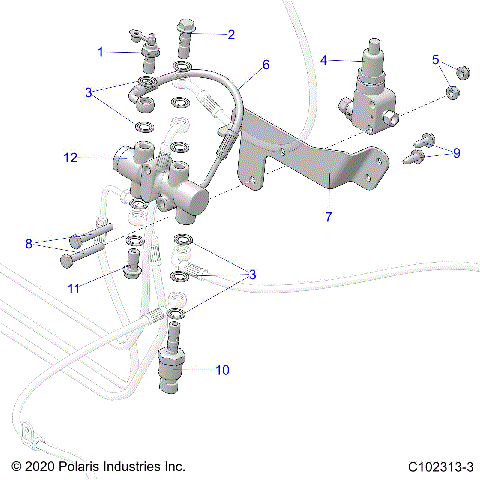 BRAKES, VALVE SYSTEM - A255SEE57P2/P4 (C102313-3)
