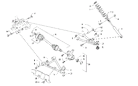 FRONT SUSPENSION ASSEMBLY [300226]