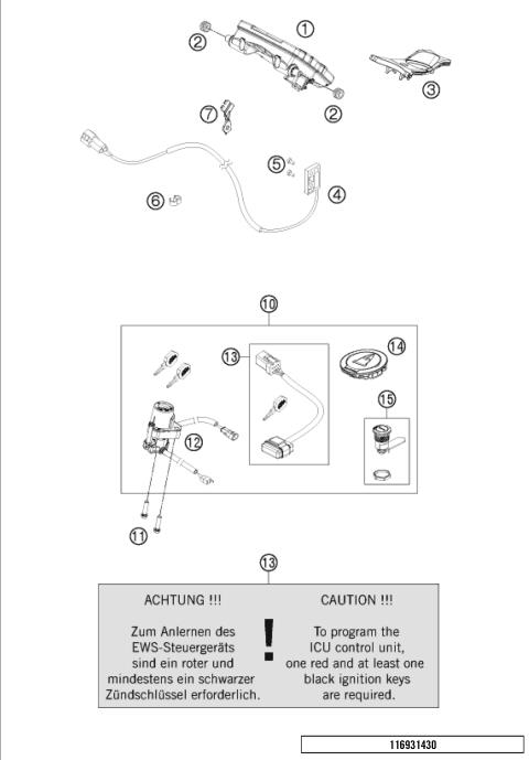INSTRUMENTS / LOCK SYSTEM          