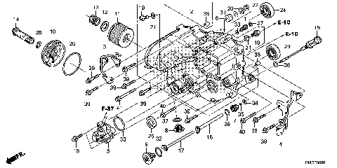 FRONT CRANKCASE COVER