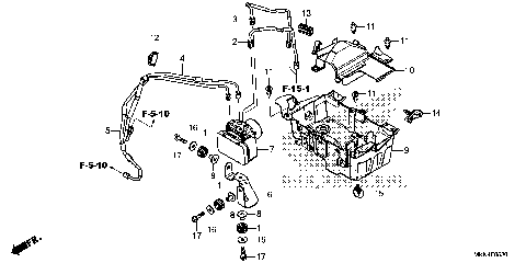 ABS MODULATOR@TRAY