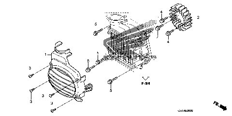COOLING FAN@FAN COVER