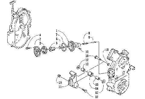 DROPCASE CHAIN TENSION ASSEMBLY [77026]