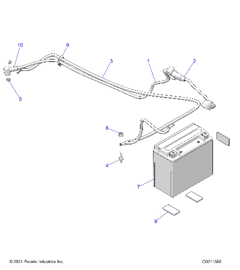 ELECTRICAL, BATTERY - A25SEE57P2/P4 (C0211566)