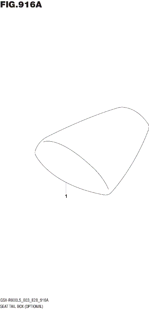 SEAT TAIL BOX (OPTIONAL)