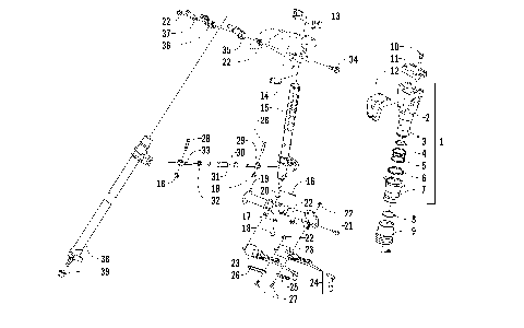 STEERING POST ASSEMBLY [99705]