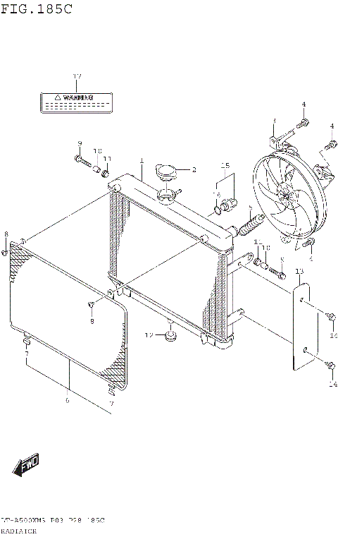 RADIATOR (LT-A500XPM3 P33)