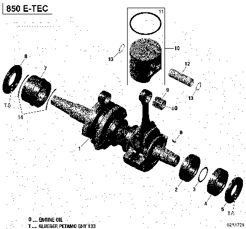 01- Crankshaft And Pistons - All Models