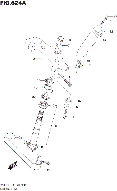 STEERING STEM