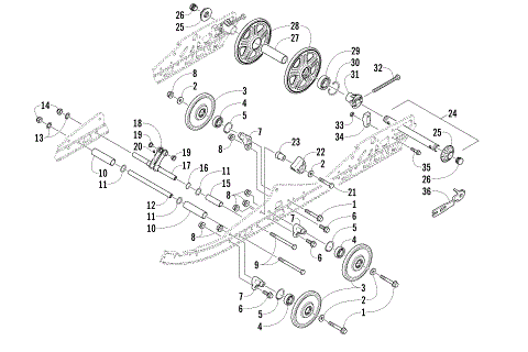 IDLER WHEEL ASSEMBLY