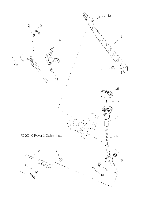 DRIVE TRAIN, GEAR SELECTOR - Z14JT87AD/9EAO/9EAOL/9EAL (49RGRGEARSELECT11RZR875)