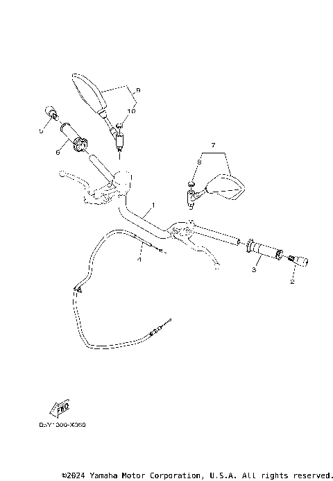 STEERING HANDLE & CABLE