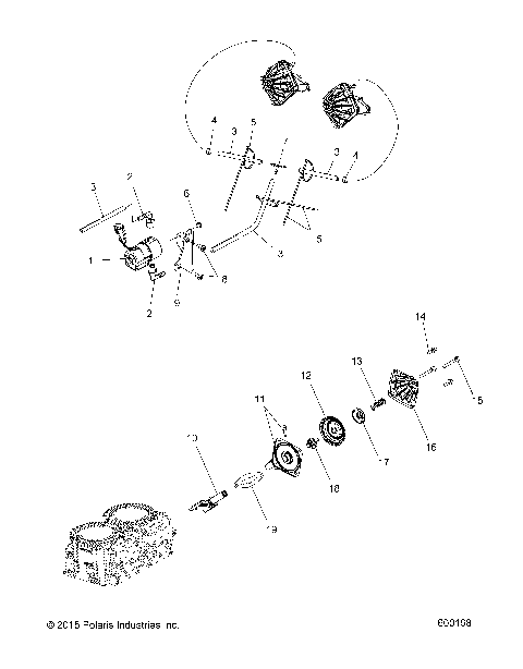 ENGINE, EXHAUST VALVES and SOLENOID - S21DDL6PS ALL OPTIONS (600168)