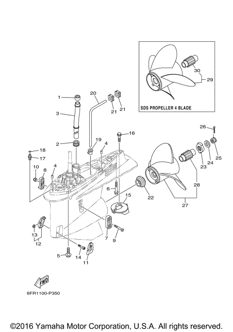 LOWER CASING DRIVE 2