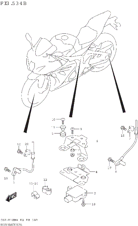 BODY ELECTRICAL (GSX-R1000RA,GSX-R1000RZA)
