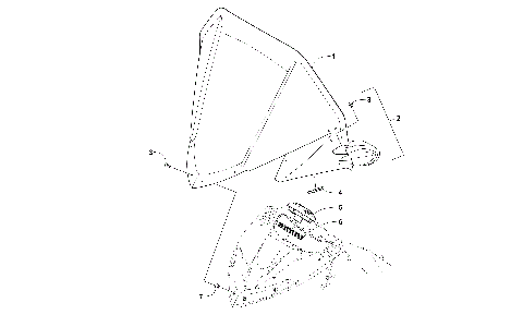 WINDSHIELD AND INSTRUMENTS ASSEMBLIES [102596]