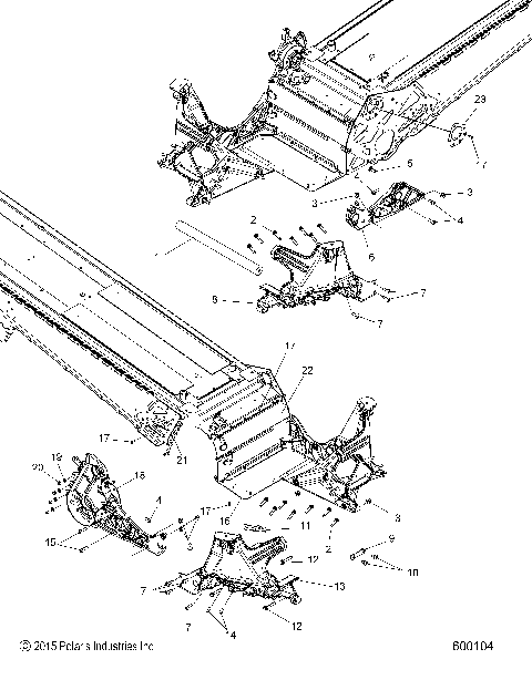 CHASSIS, BULKHEAD ASM. - S16EL8PE/PS/PSL ALL OPTIONS (600104)