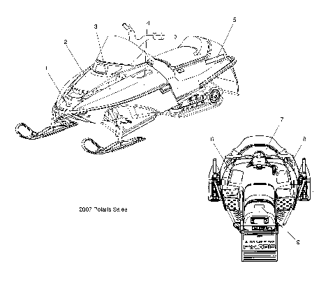 BODY, DECALS - S09WB1AS/AE (49SNOWDECAL08120)