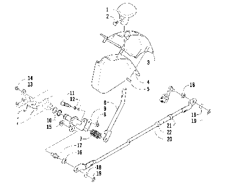 SHIFT LEVER ASSEMBLY [90763]