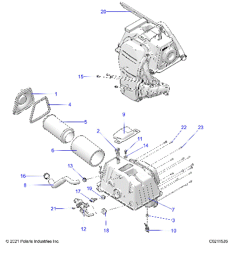 ENGINE, AIR INTAKE - A26SXZ85A9/AN/AZ (C0211535)