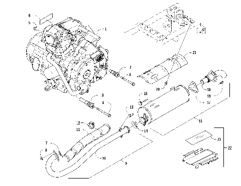 ENGINE AND EXHAUST [301468]