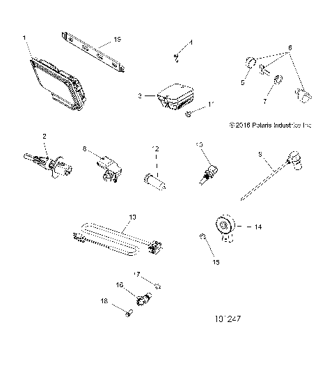 ELECTRICAL, SWITCHES, SENSORS, ECU and CONTROL MODULES - A18SXE95FR (101247)