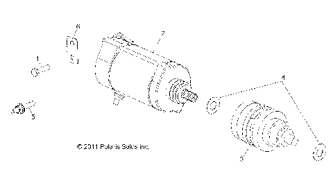 ENGINE, STARTING MOTOR - R14TH76AA/AC/EAS/AAC/ACC/EASC (49RGRSTARTINGMTR12800XP)
