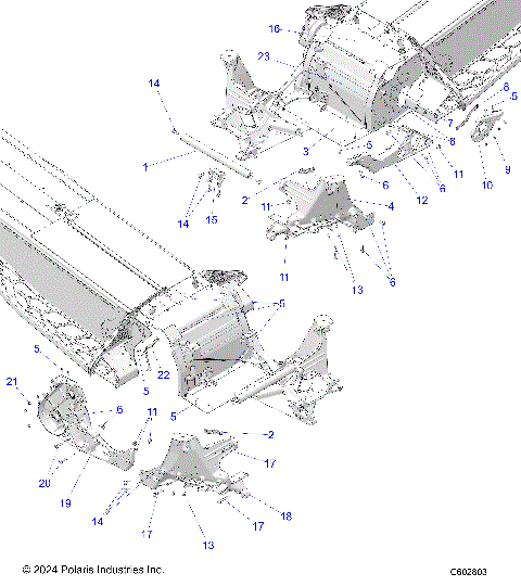 CHASSIS, BULKHEAD ASM. - S26TKL6RS (C602803)