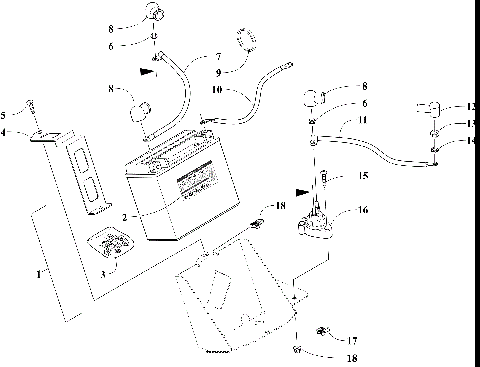BATTERY AND TRAY ASSEMBLY [106934]