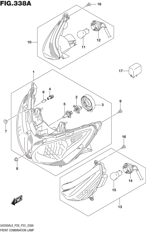 FRONT COMBINATION LAMP