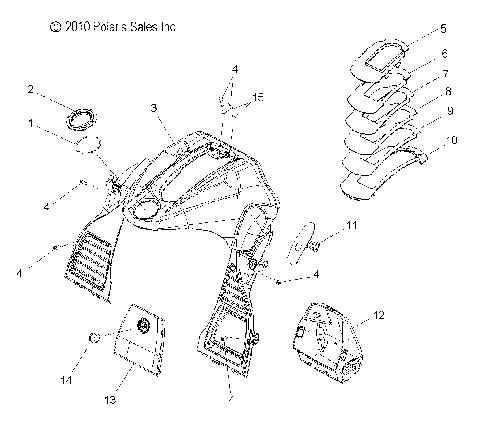 BODY, CONSOLE - S11PD7FSL (49SNOWCONSOLE11TRBOLX)
