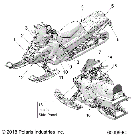 BODY, DECAL  XC, BLK/BLUE SC SELECT - S19FJP8 (600620C)