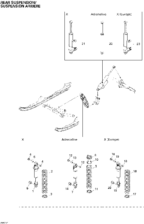 08- Rear Suspension Shocks ADR