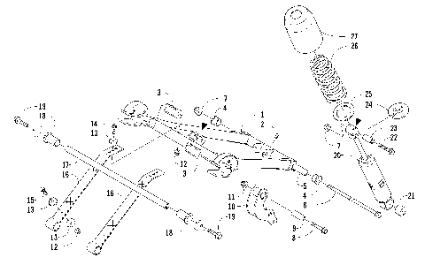 REAR SUSPENSION FRONT ARM ASSEMBLY [90046]