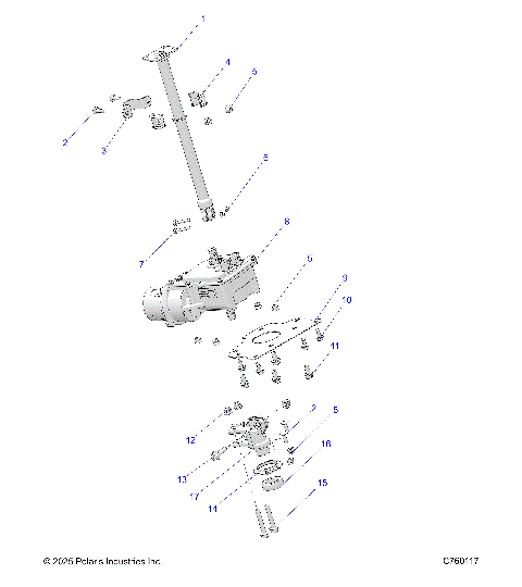 STEERING POST and EPS - A26SED57C1 (C760117)