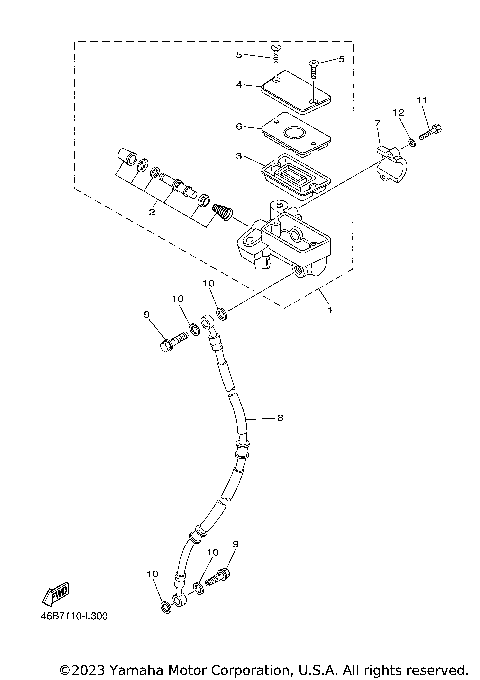 FRONT MASTER CYLINDER