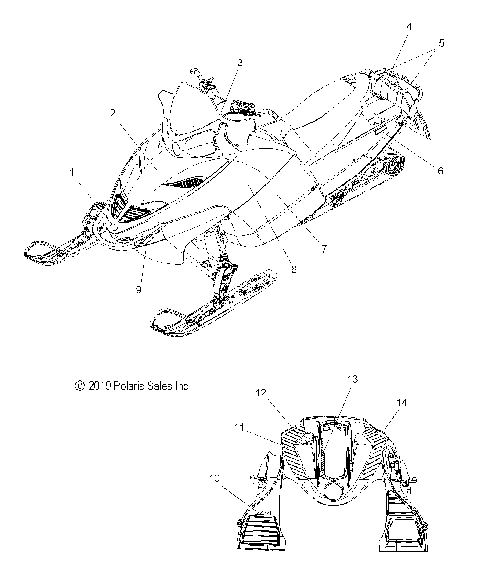 BODY, DECALS - S11PP7FSL (49SNOWDECAL11FSTIQ)